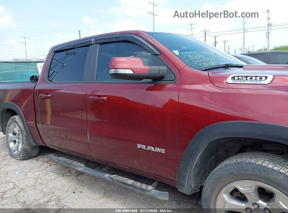 1C6SRFFTXNN478284 2022 RAM 1500 Бордовый Панорамный вид салона 360°