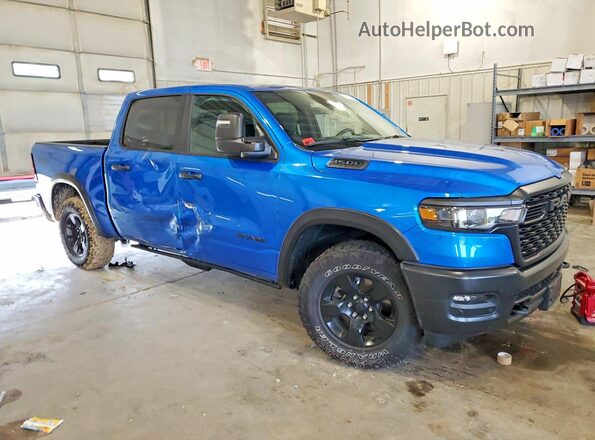 1C6SRFGP4SN653738 2025 RAM 1500 Blue Front right