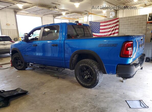 1C6SRFGP4SN653738 2025 RAM 1500 Blue Rear left