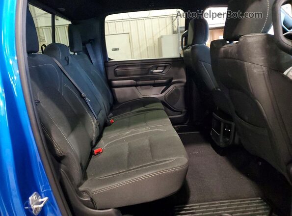1C6SRFGP4SN653738 2025 RAM 1500 Blue Rear seats view