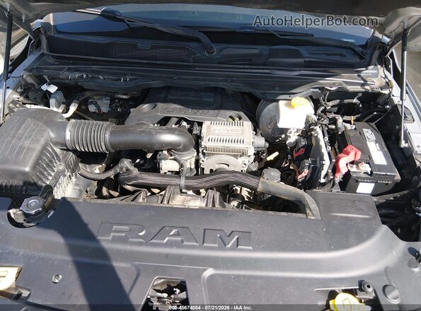 1C6SRFGT3KN613986 2019 RAM 1500 Gray Вид ззаду