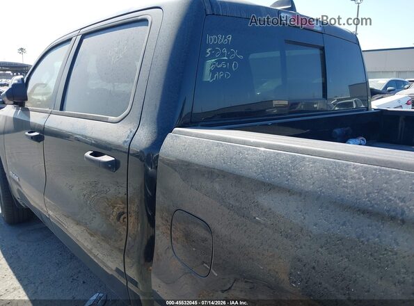1C6SRFGT9KN586177 2019 RAM 1500 Black Սալոնի հետևի տեսք