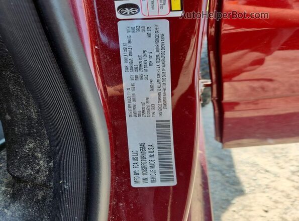 1C6SRFGT9RN165845 2024 RAM 1500 Красный Вид подкапотного пространства
