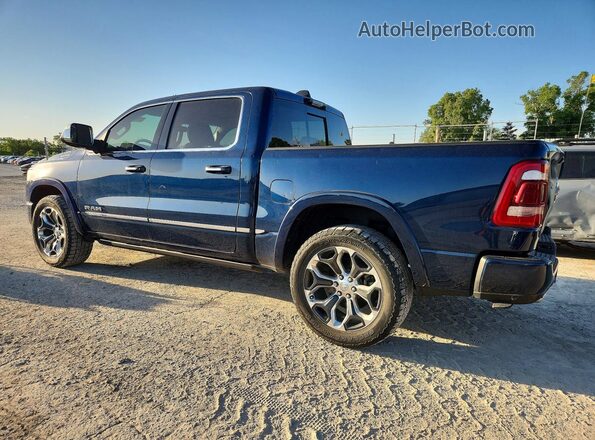 1C6SRFHM9MN683339 2021 RAM 1500 Blue Задня ліва чверть