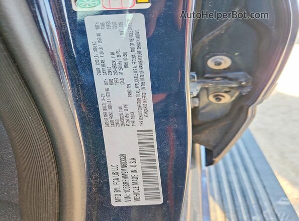 1C6SRFHM9MN683339 2021 RAM 1500 Blue Вид підкапотного простору