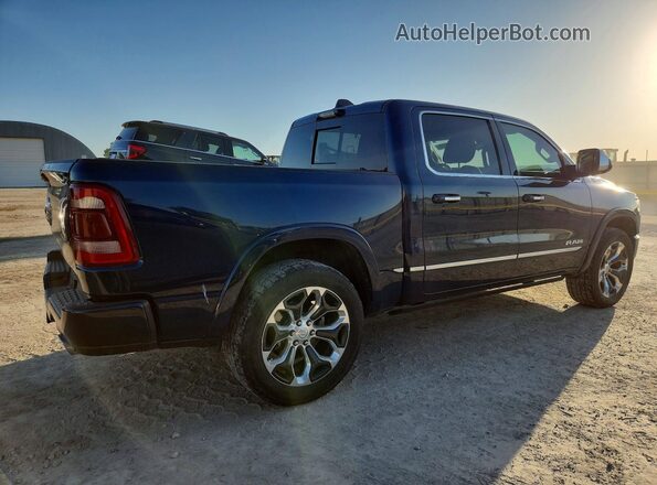 1C6SRFHM9MN683339 2021 RAM 1500 Blue Задня права чверть
