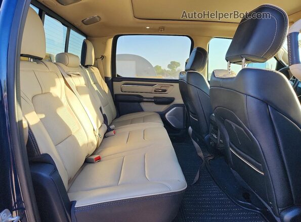 1C6SRFHM9MN683339 2021 RAM 1500 Blue Вид задніх сидінь