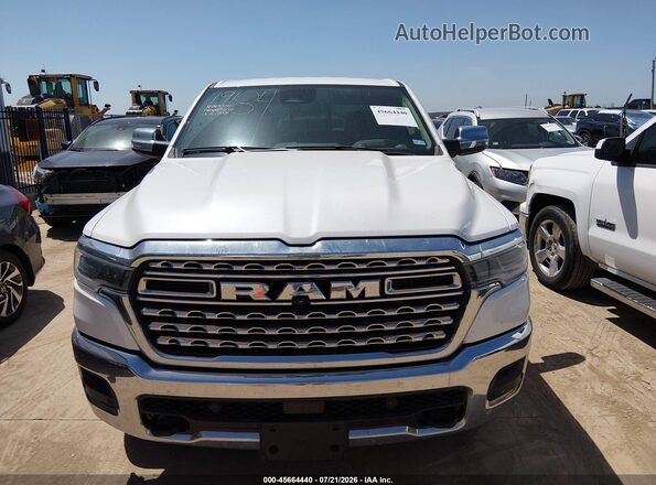 1C6SRFHP1SN712565 2025 RAM 1500 White Vista del cuadro de instrumentos