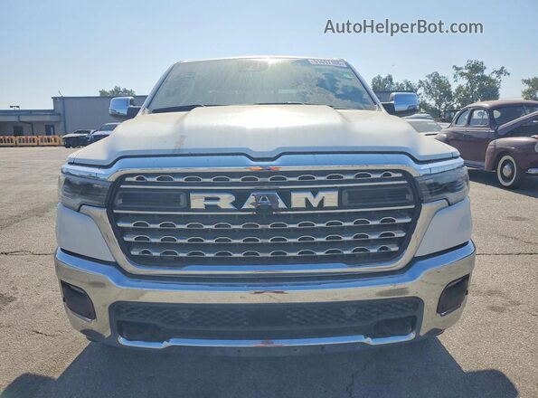 1C6SRFHP2SN582702 2025 RAM 1500 White Front view