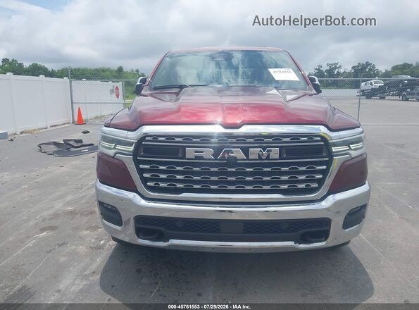 1C6SRFHP3SN555895 2025 RAM 1500 Красный Вид задней части салона