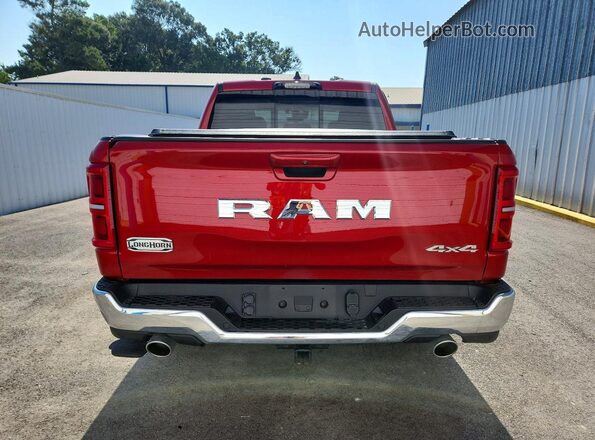 1C6SRFHP7TN346743 2026 RAM 1500 Red Հետևի տեսք