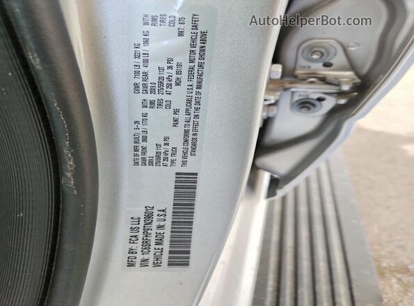 1C6SRFHP9TN396012 2026 RAM 1500 Silver VIN կոդի պիտակի տեսք