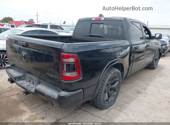 1C6SRFHT0LN144601 2020 RAM 1500 Черный Задняя правая четверть
