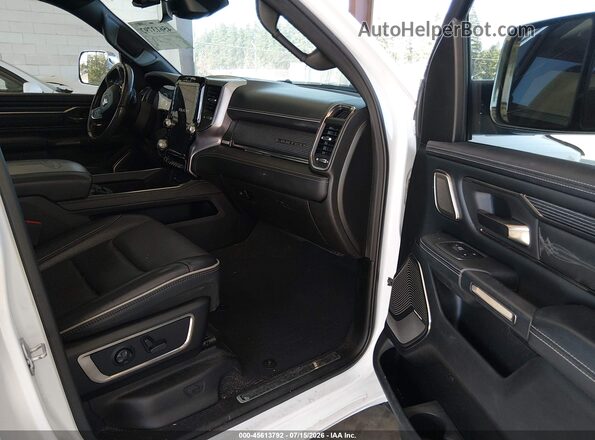 1C6SRFHT1KN578945 2019 RAM 1500 White წინა სალონის ხედი