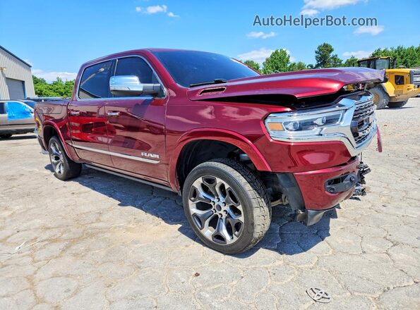 1C6SRFHT1MN800743 2021 RAM 1500 Burgundy Передня права чверть