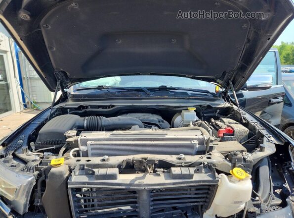1C6SRFHT2KN750058 2019 RAM 1500 Black უკანა სალონის ხედი