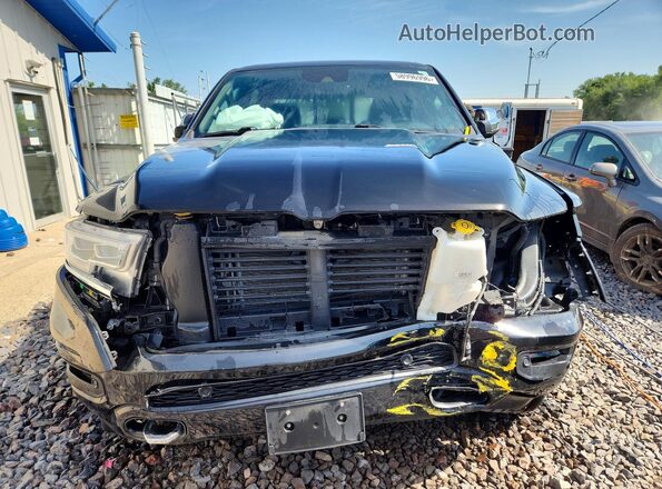 1C6SRFHT2KN750058 2019 RAM 1500 Black წინა ხედი