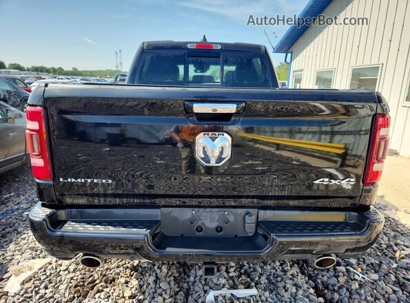 1C6SRFHT2KN750058 2019 RAM 1500 Black უკანა ხედი