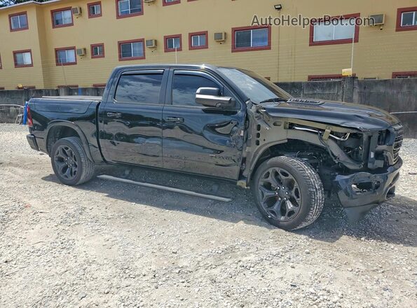 1C6SRFHT2LN414525 2020 RAM 1500 Черный Передняя правая четверть