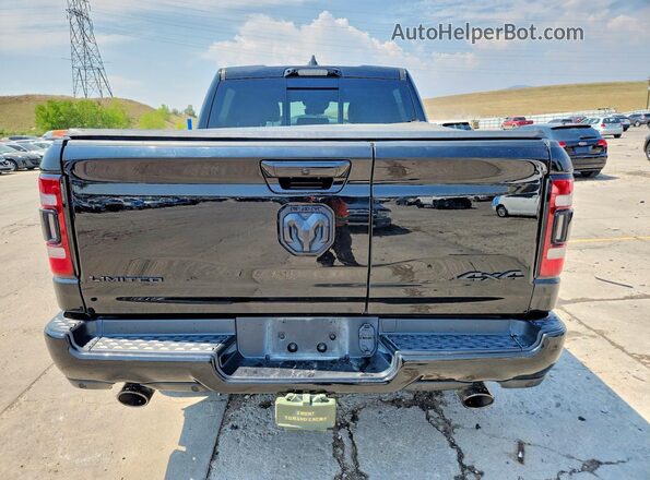 1C6SRFHT2RN131650 2024 RAM 1500 Black უკანა ხედი