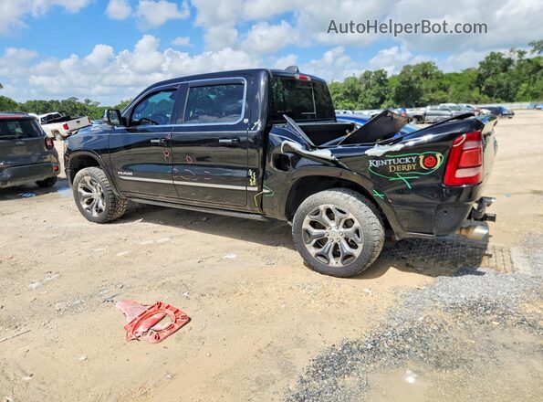 1C6SRFHT3KN549625 2019 RAM 1500 Black Trasero izquierdo