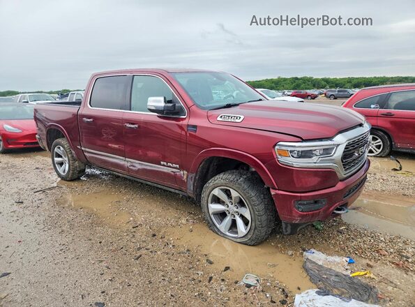 1C6SRFHT3LN137352 2020 RAM 1500 Maroon Delantero derecho