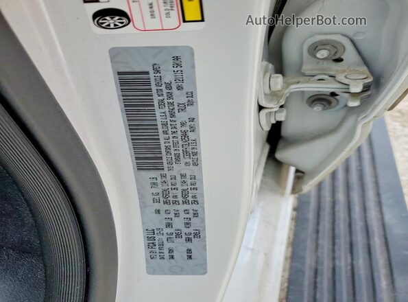 1C6SRFHT3LN258446 2020 RAM 1500 White Vista de la etiqueta del VIN