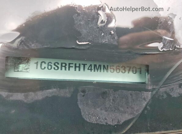 1C6SRFHT4MN563701 2021 RAM 1500 Синий Вид подкапотного пространства