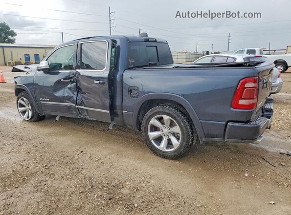 1C6SRFHT4MN563701 2021 RAM 1500 Синий Задняя левая четверть