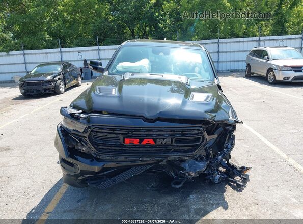 1C6SRFHT4NN366982 2022 RAM 1500 Black Widok zestawu wskaźników
