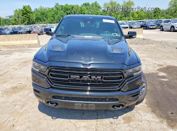 1C6SRFHT5MN573637 2021 RAM 1500 Black წინა ხედი