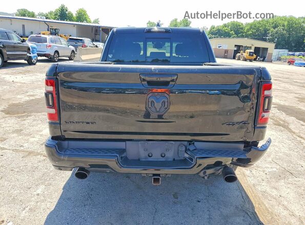 1C6SRFHT5MN573637 2021 RAM 1500 Black უკანა ხედი