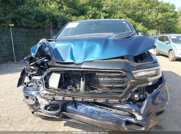 1C6SRFHT5NN360897 2022 RAM 1500 Black Rear view