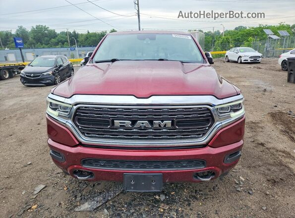 1C6SRFHT6KN516571 2019 RAM 1500 Бордовый Вид спереди