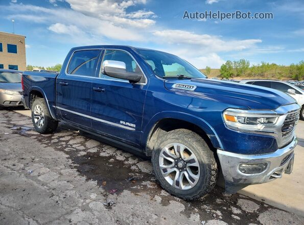 1C6SRFHT6PN617052 2023 RAM 1500 Blue Front right