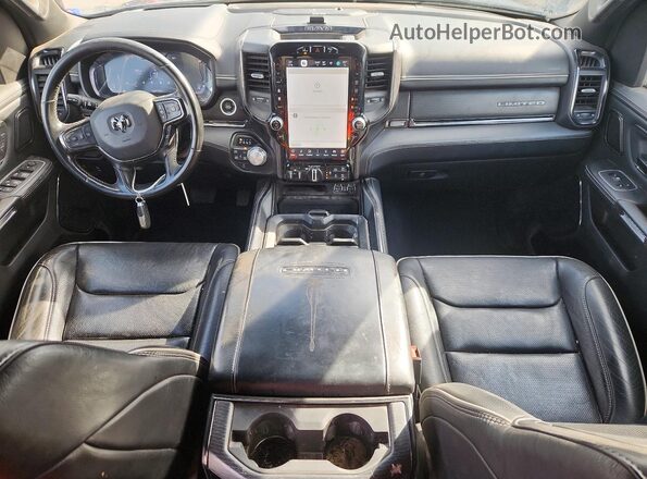 1C6SRFHT6PN617052 2023 RAM 1500 Blue Dashboard view