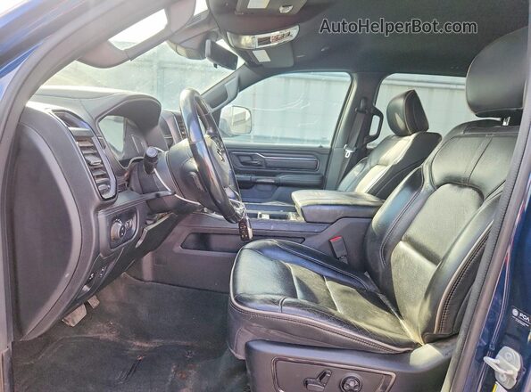 1C6SRFHT6PN617052 2023 RAM 1500 Blue Front interior view