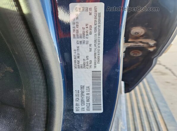 1C6SRFHT6PN617052 2023 RAM 1500 Blue Engine compartment view