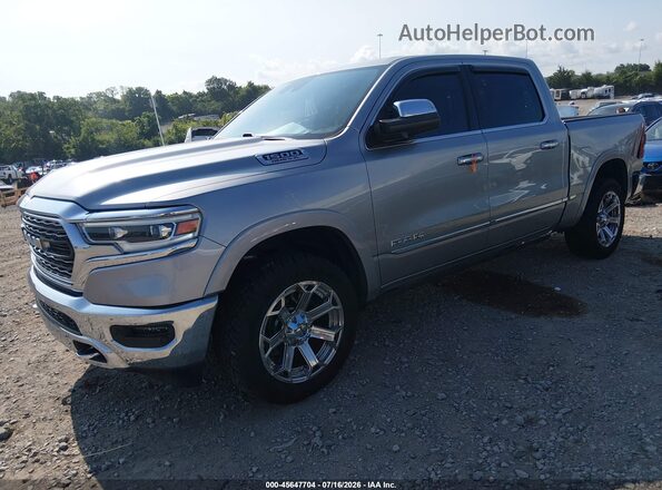1C6SRFHT7KN506647 2019 RAM 1500 Silver Front left