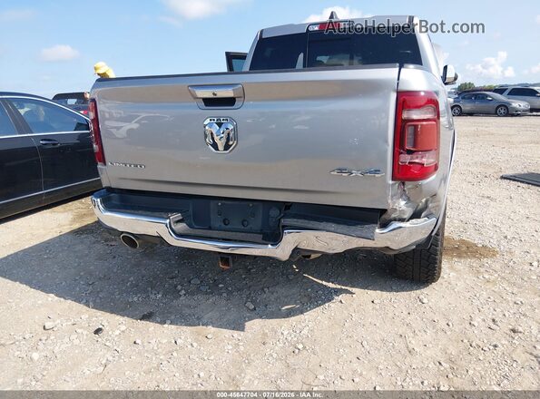 1C6SRFHT7KN506647 2019 RAM 1500 Silver Front view