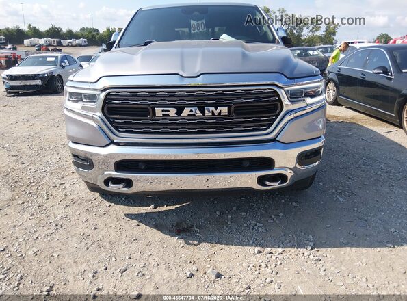 1C6SRFHT7KN506647 2019 RAM 1500 Silver Instrument cluster view