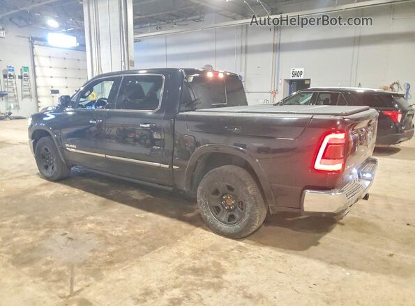 1C6SRFHT7KN613357 2019 RAM 1500 Black Tył lewy