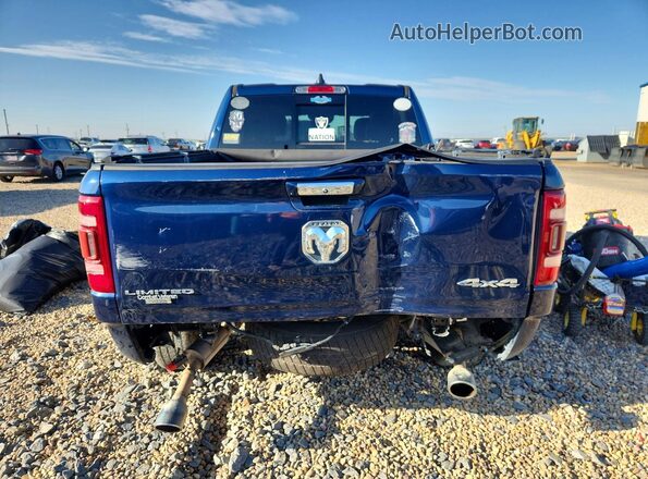 1C6SRFHT7NN286012 2022 RAM 1500 Blue Вид ззаду