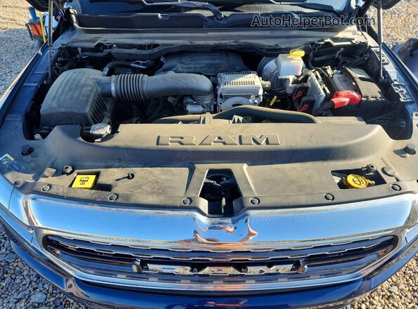1C6SRFHT7NN286012 2022 RAM 1500 Blue Вид задньої частини салону