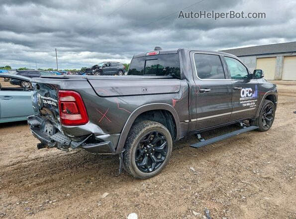 1C6SRFHT8KN595595 2019 RAM 1500 Gray Задня права чверть