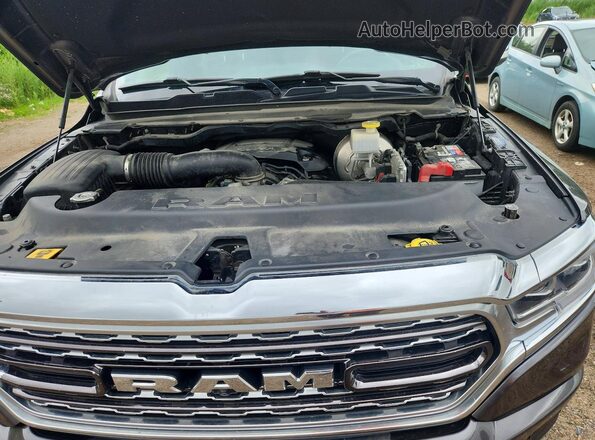 1C6SRFHT8KN595595 2019 RAM 1500 Gray Вид задньої частини салону