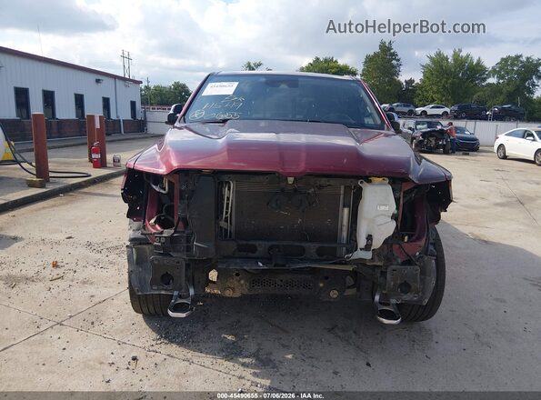 1C6SRFHT8KN788832 2019 RAM 1500 Brown Rear interior view