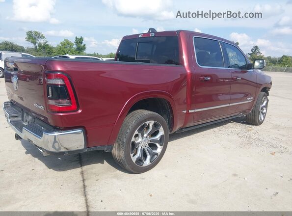 1C6SRFHT8KN788832 2019 RAM 1500 Brown Rear right