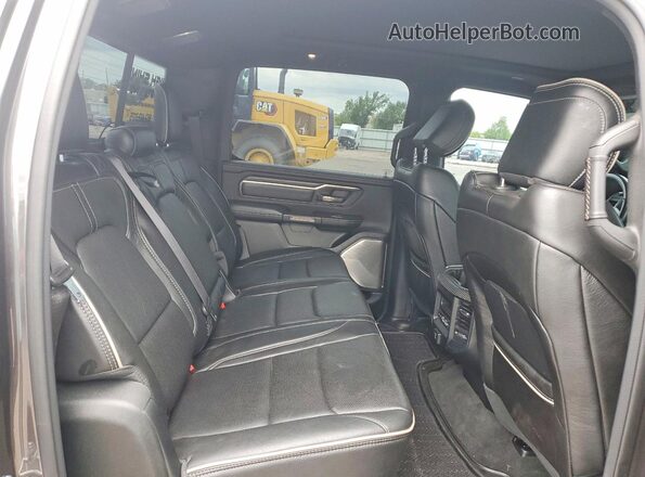 1C6SRFHT8LN223109 2020 RAM 1500 Charcoal Rear seats view
