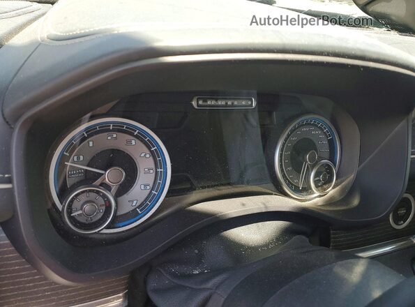 1C6SRFHT9NN117349 2022 RAM 1500 Charcoal Instrument cluster view